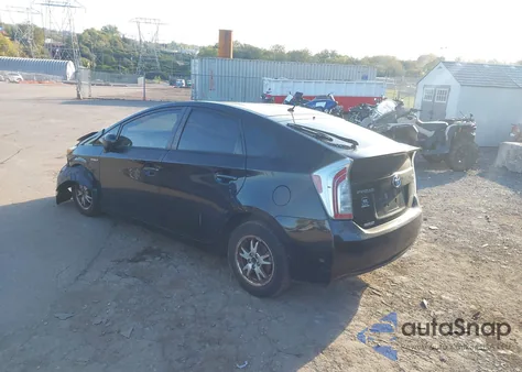 2012 Toyota Prius Two из США, поврежденный, VIN JTDKN3DU5C1510125